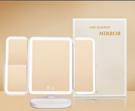 Double side door with lamp shell mirror (high-end version)