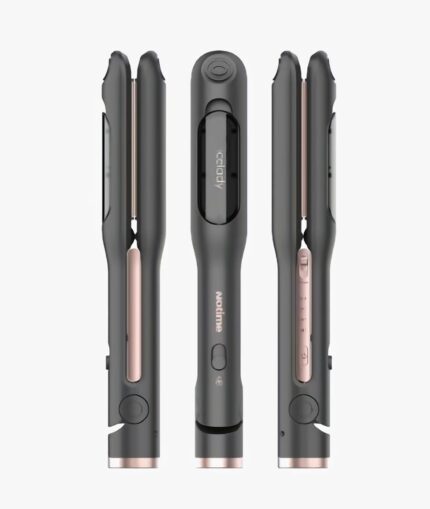 Ionic steam straight curling iron