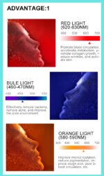 Tricolor Spectral Skin Rejuvenation Mask-E42 - 图片 6