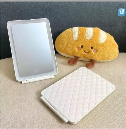 Led folding mirror